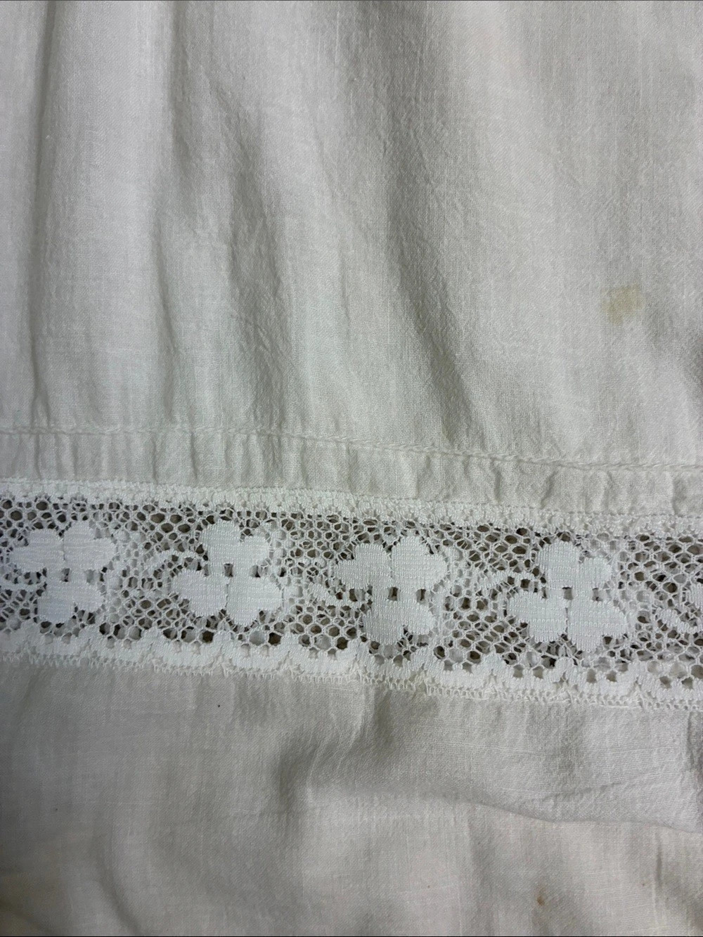 Cole of California Lace Trim Tunic square neck Size Medium100% Cotton , vintage - Picture 9 of 14